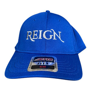 NWT Otto‎ Mens Hat S/M Flex Fit Blue Strip Club Gentlemen's Club New Casual
